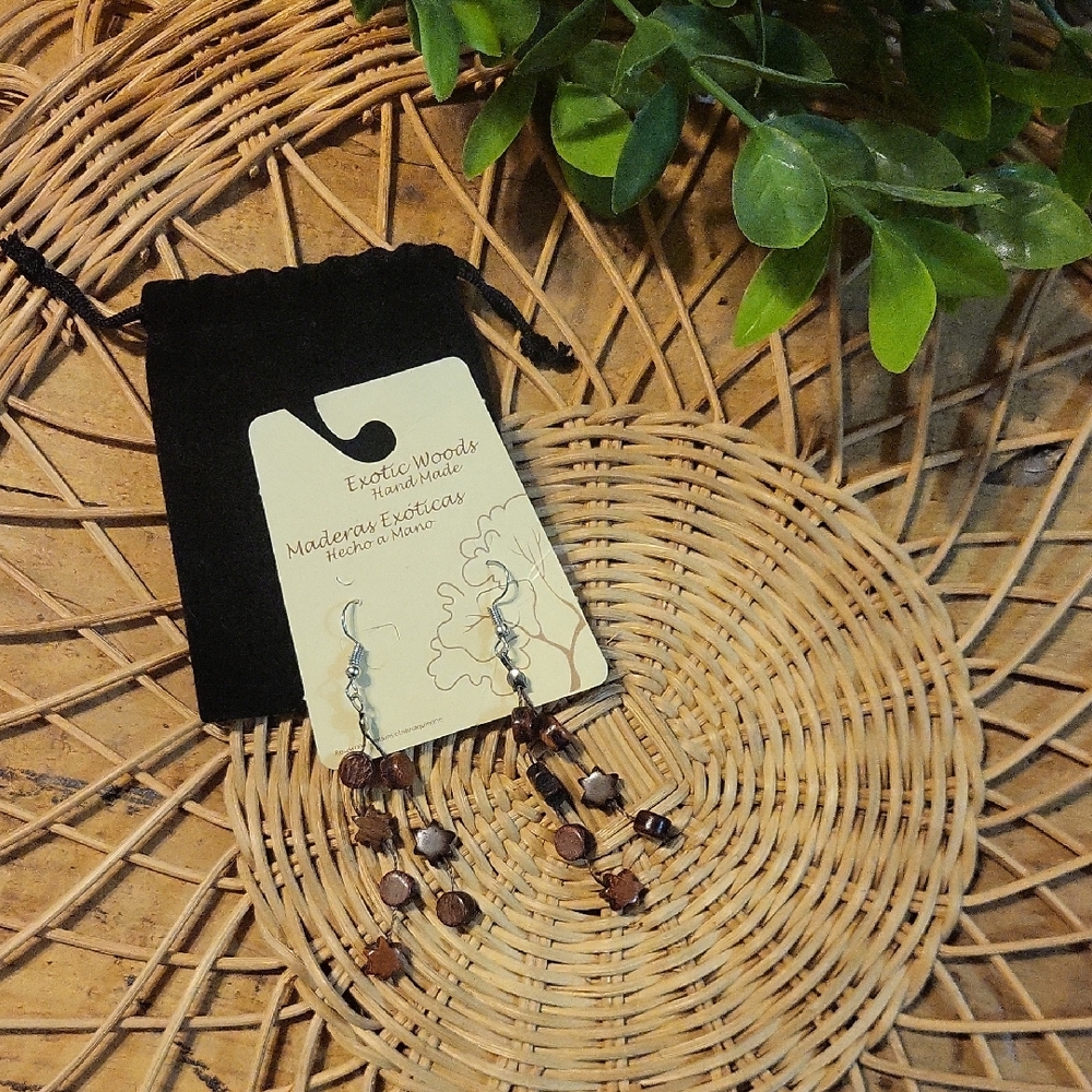 Handmade Brown Earrings